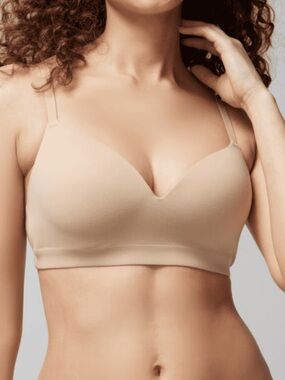 Soma ENBLISS Wireless Bra Women’s SZ‎ 40D in Warm Amber